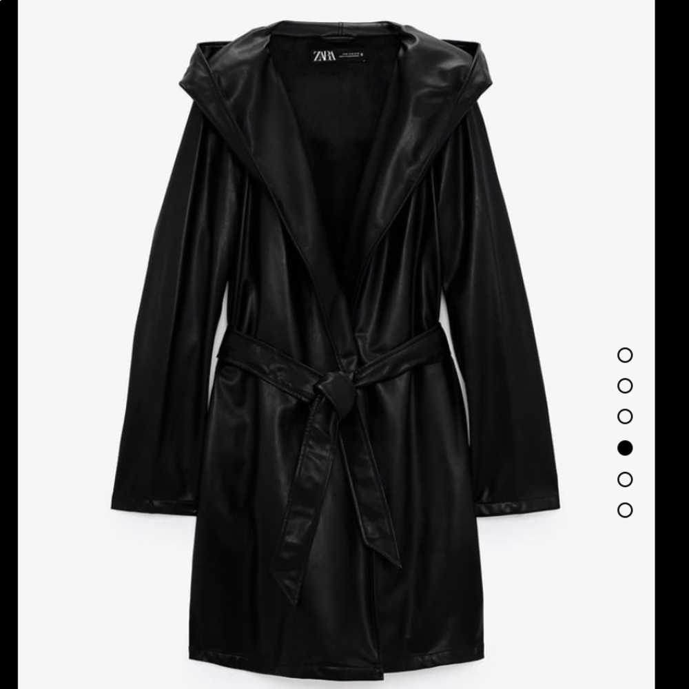 NWT!! Zara faux leather jacket